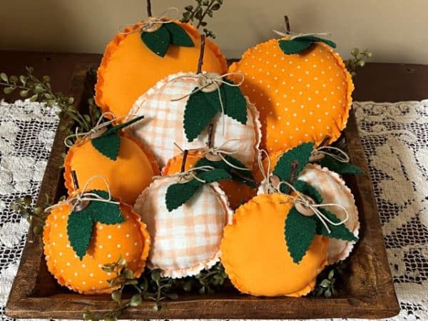 fabric orange