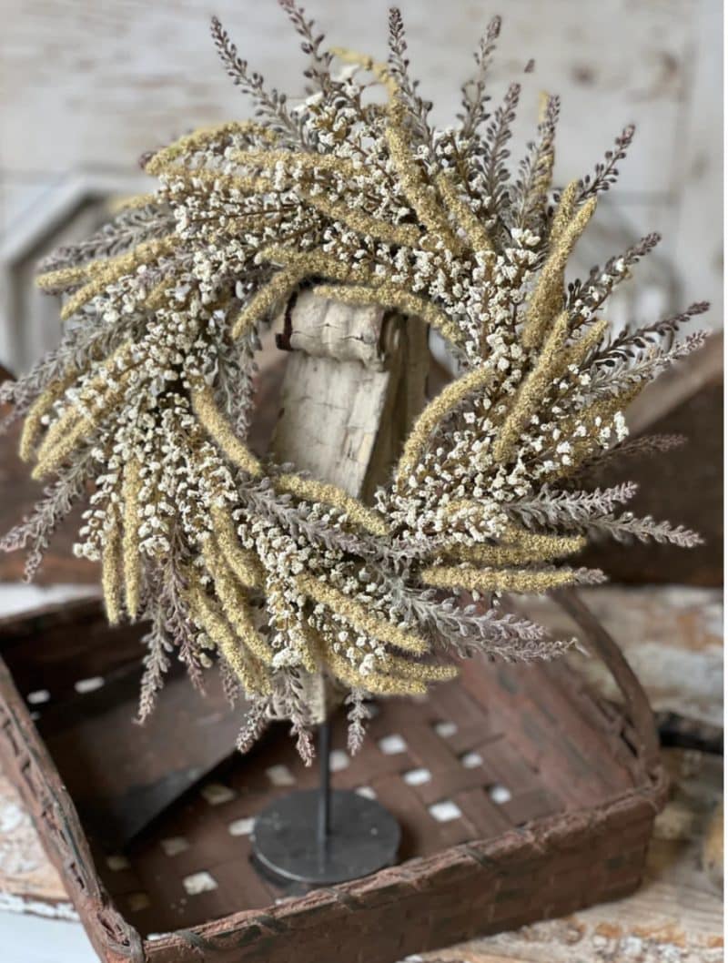 6" Nature's Cream Yield Candle Ring - Image 3