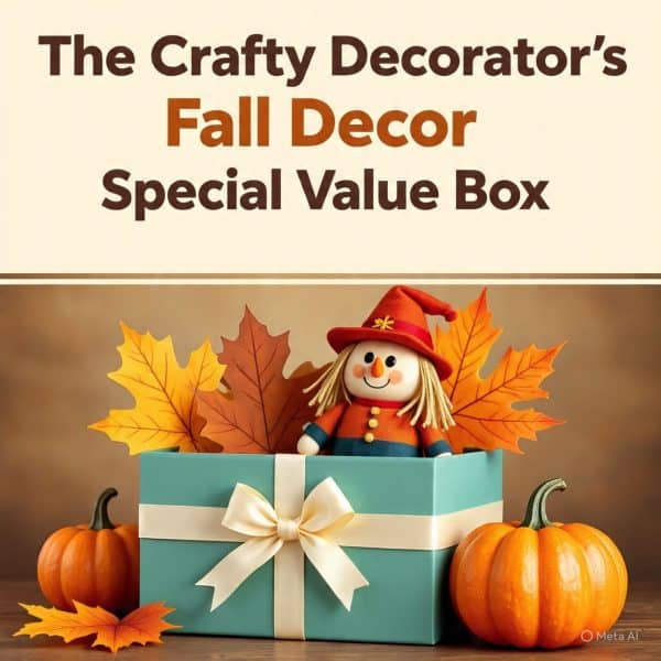 Crafty Decorator Fall Decor Special Value Box