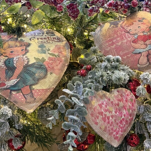 Hanging Heart Vintage Valentine Craft Kit