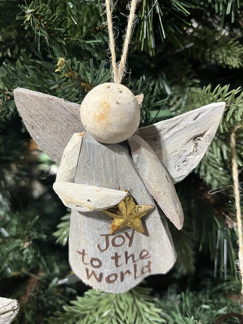 Driftwood Angel Ornaments Set of 3 - Image 5