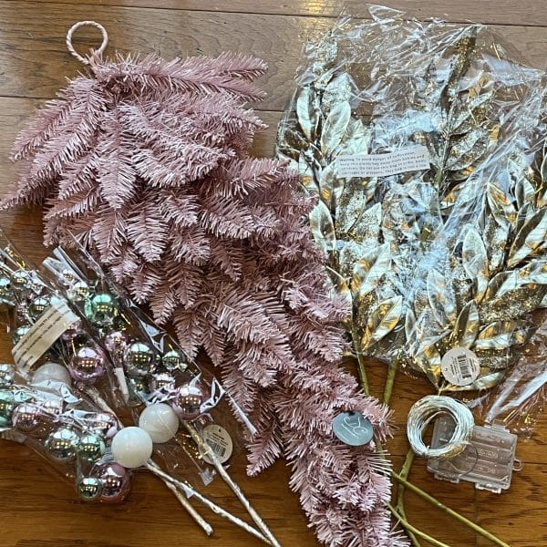 Alternative view of 30" Soft Pink Pine Teardrop Kit