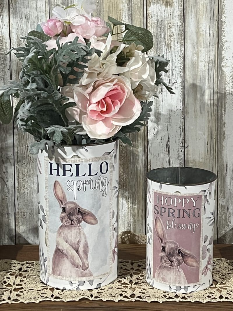 Set of 2 Hello Spring Buckets - Image 2