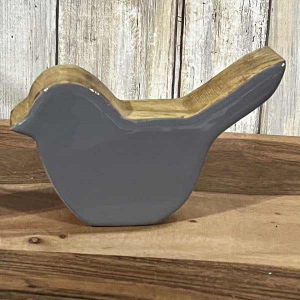 Alternative view of Set of 2 Blue and Grey Birds