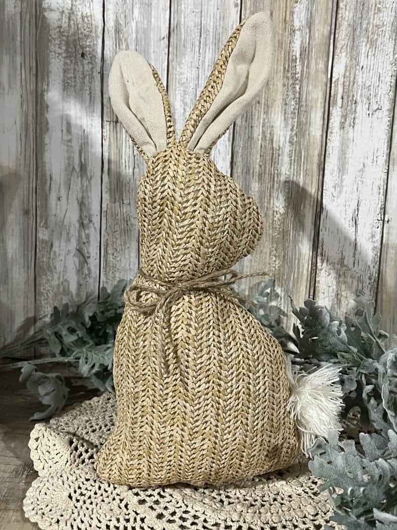 Set of 4 Jute Bunnies - Image 4