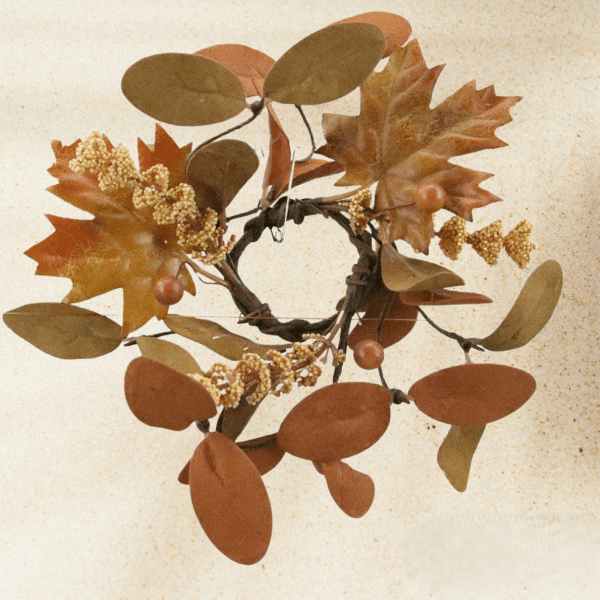 Alternative view of Maple and Walking Fern Mini Ring Set of 2