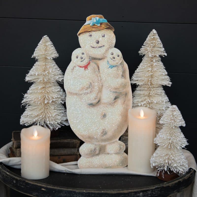 18" SNOWMAN FAMILY DUMMY BOARD