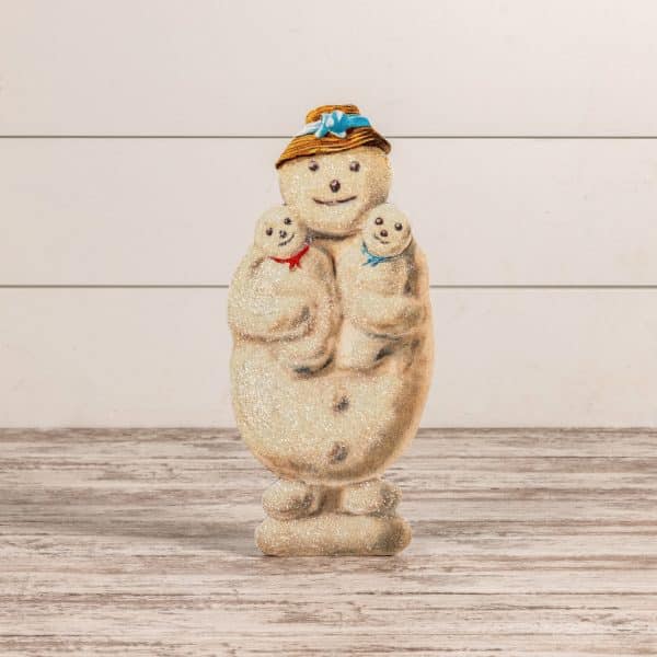 Alternative view of 18" SNOWMAN FAMILY DUMMY BOARD