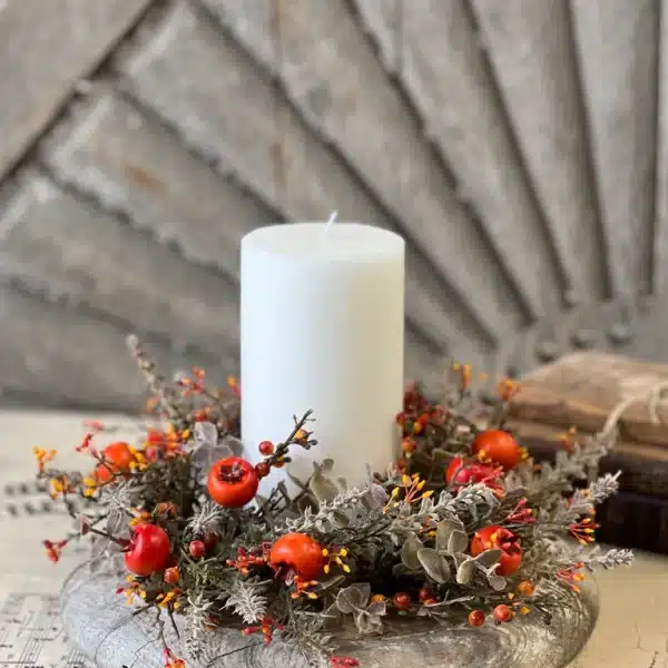Alternative view of Breckenberry Candle Ring and Half Sphere Set