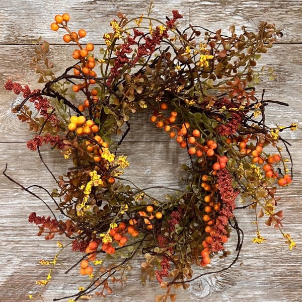 Sienna Peppergrass Candle Ring 6.5in