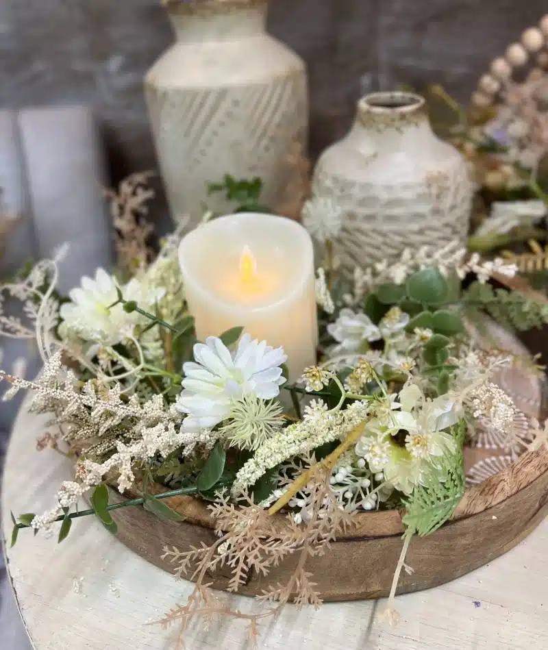 4.5" Colorado Meadow Candle Ring