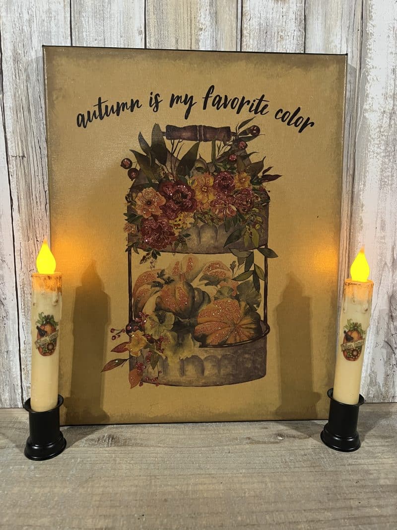 Autumn is My Favorite Color Special Value Decor Set