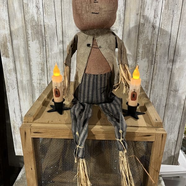 Henry Pumpkin Man Special Value Decor Set
