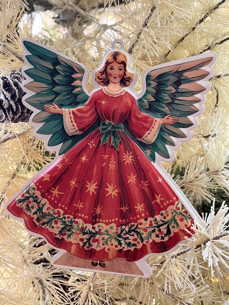 Set of 3 Metal Angel Ornamemts - Image 4