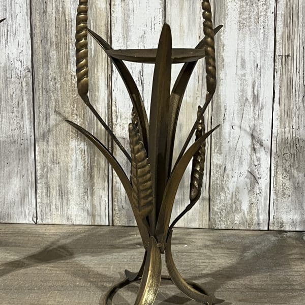 Alternative view of Gold Harvest Pillar Candle Holder