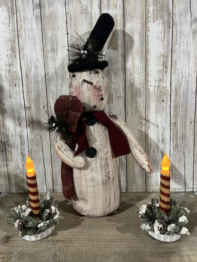 Candy Cane Snowman Special Value Set