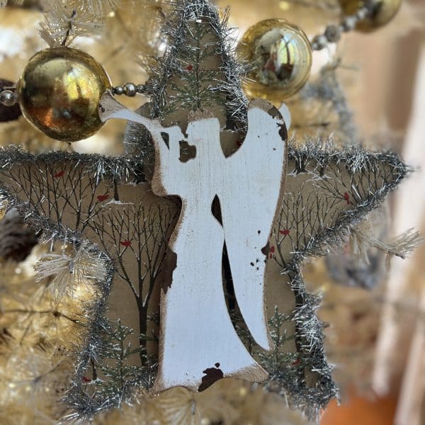 Alternative view of Rustic Angel Star Hanger Craft Kit