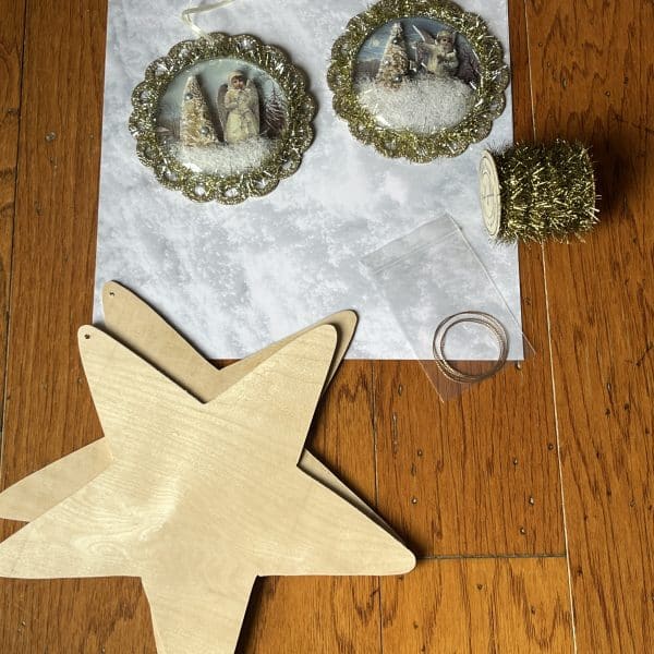 Alternative view of Hanging Star Angel Craft Kit