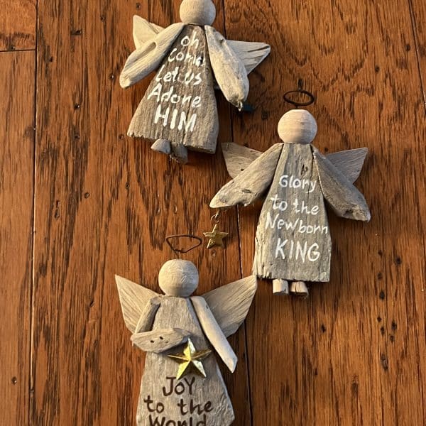 Alternative view of Hanging Driftwood Angels Craft Kit