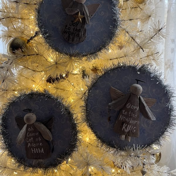 Hanging Driftwood Angels Craft Kit