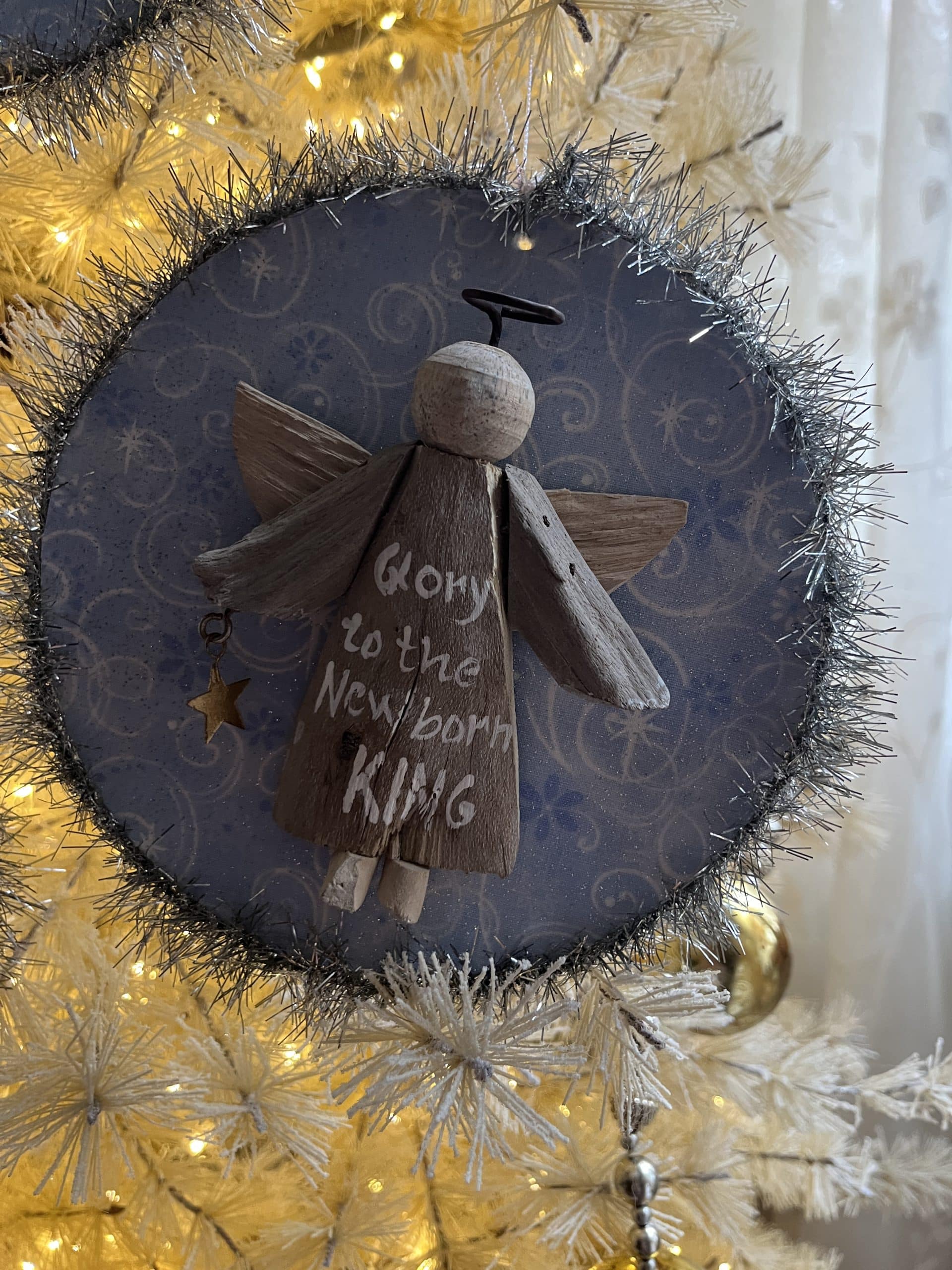 Hanging Driftwood Angels Craft Kit - Image 5