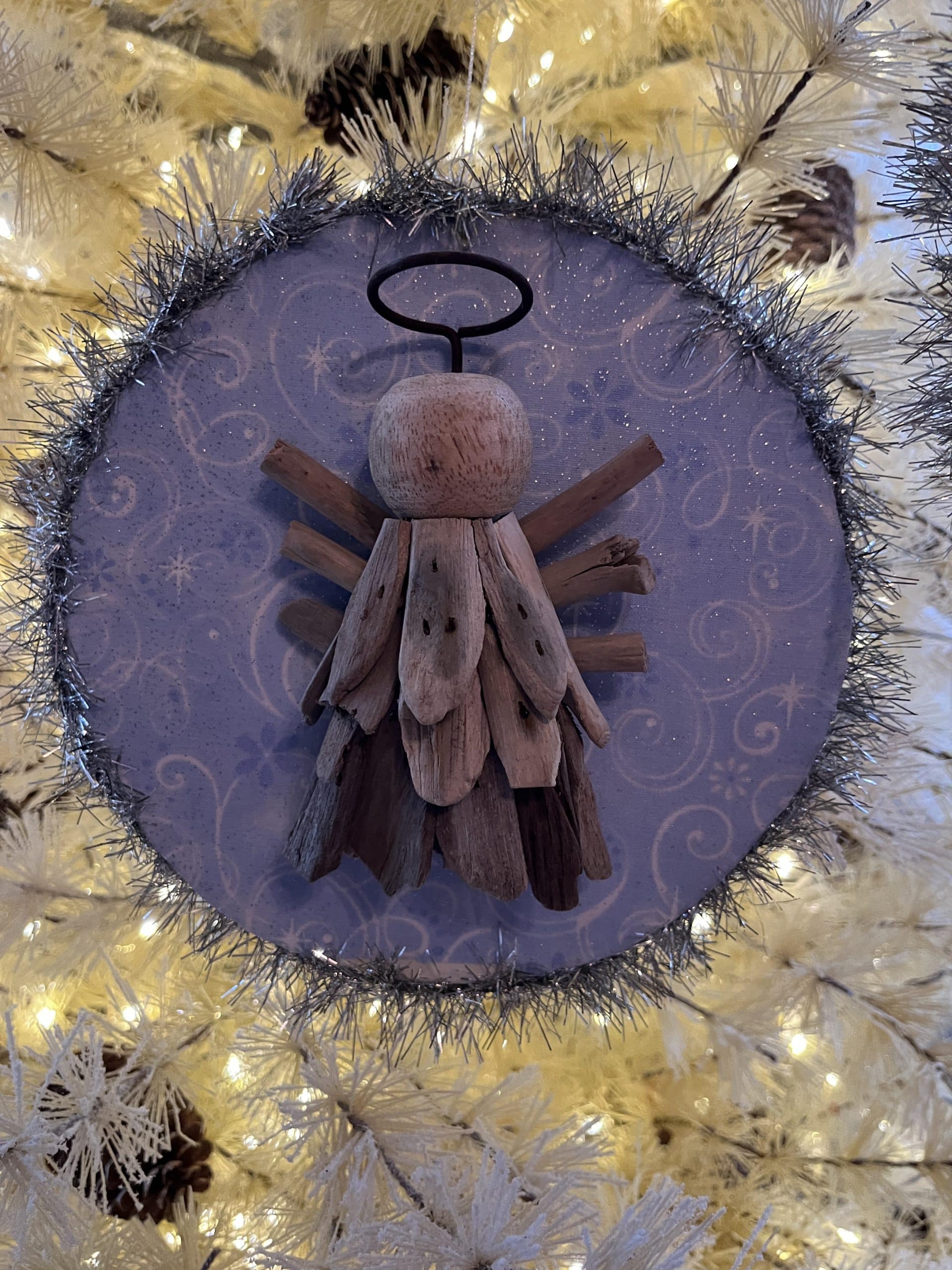 Hanging Slice Driftwood Angels Craft Kit - Image 4