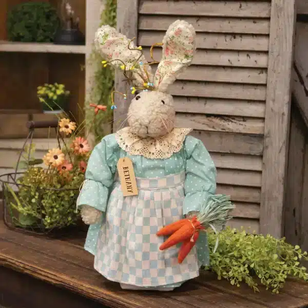 Bethany Bunny Doll W/Carrots
