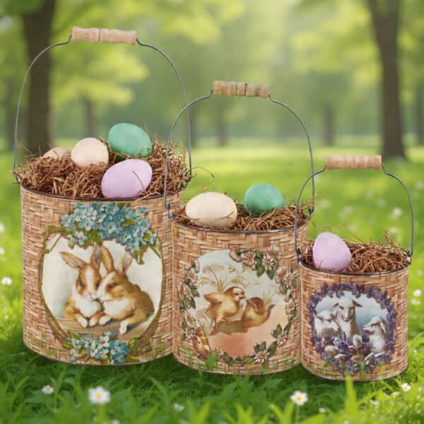 Bunny And Friends Bucket Set