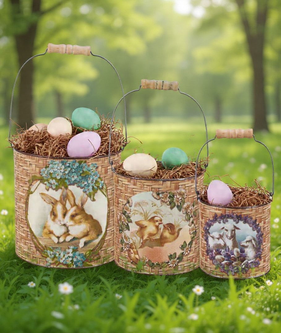 Bunny And Friends Bucket Set