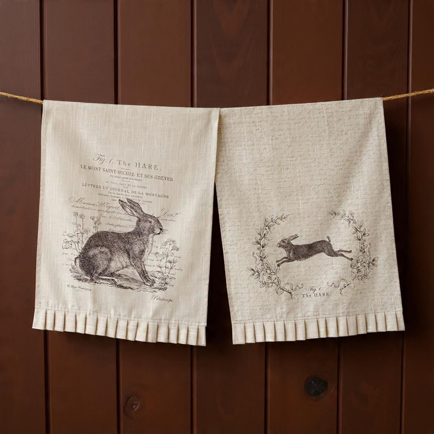 Tea Towels - The Hare (Set of 2)