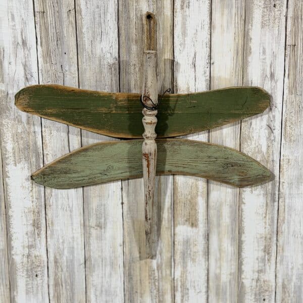 15" Handmade Wood Dragonfly