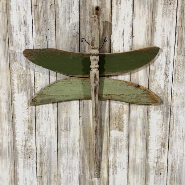 20" Handmade Wood Dragonfly