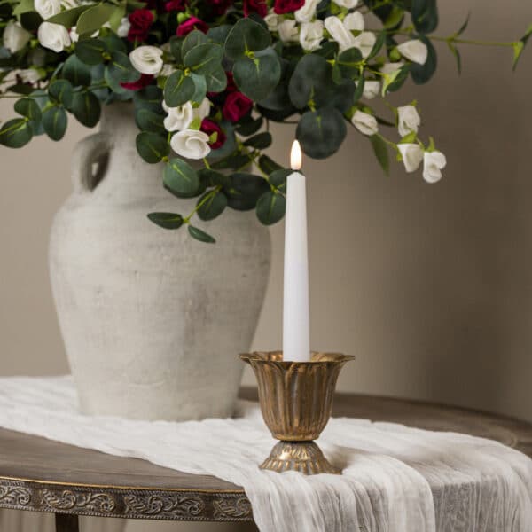 Golden Urn Taper Holder