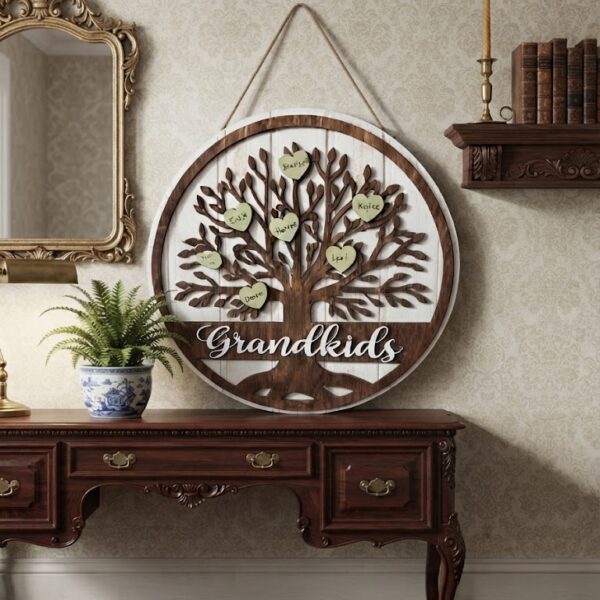 10" Grandkids Family Tree