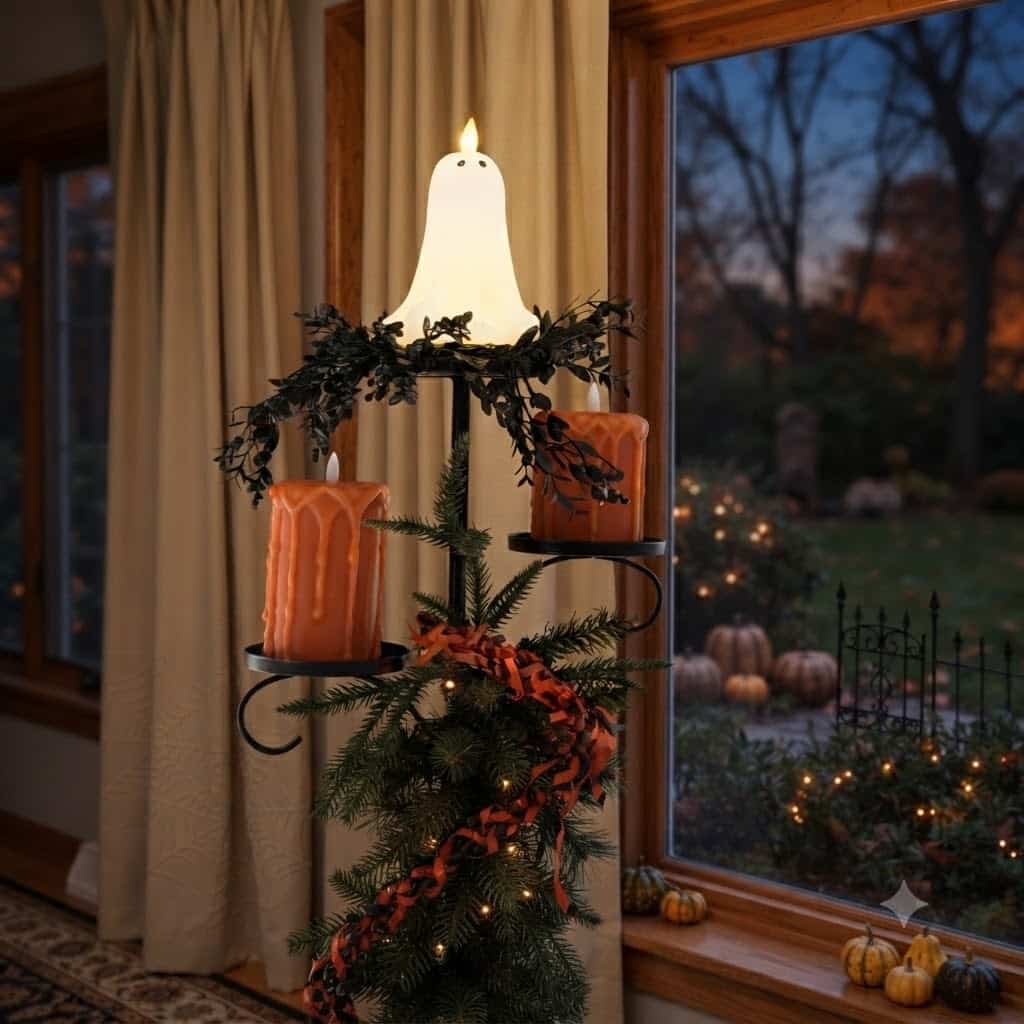 Triple Candle Holder Stake