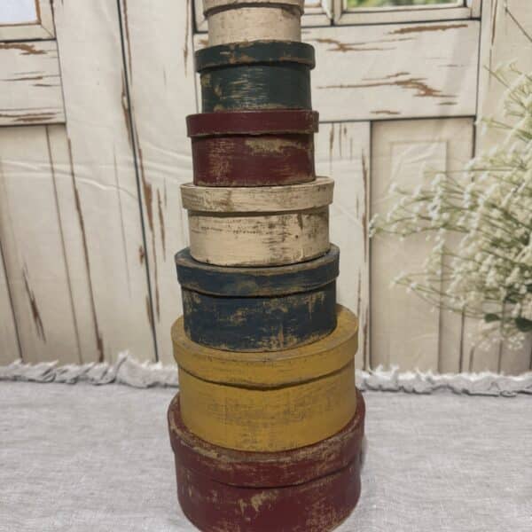 #2 Stacked Paper-Mache Boxes-ML Atenico