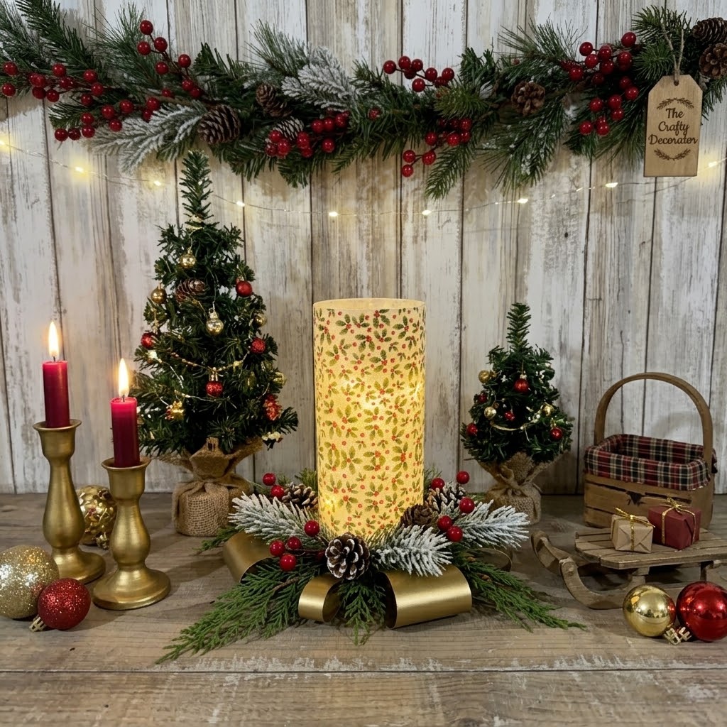 Golden Bow Candle Holder - Image 2