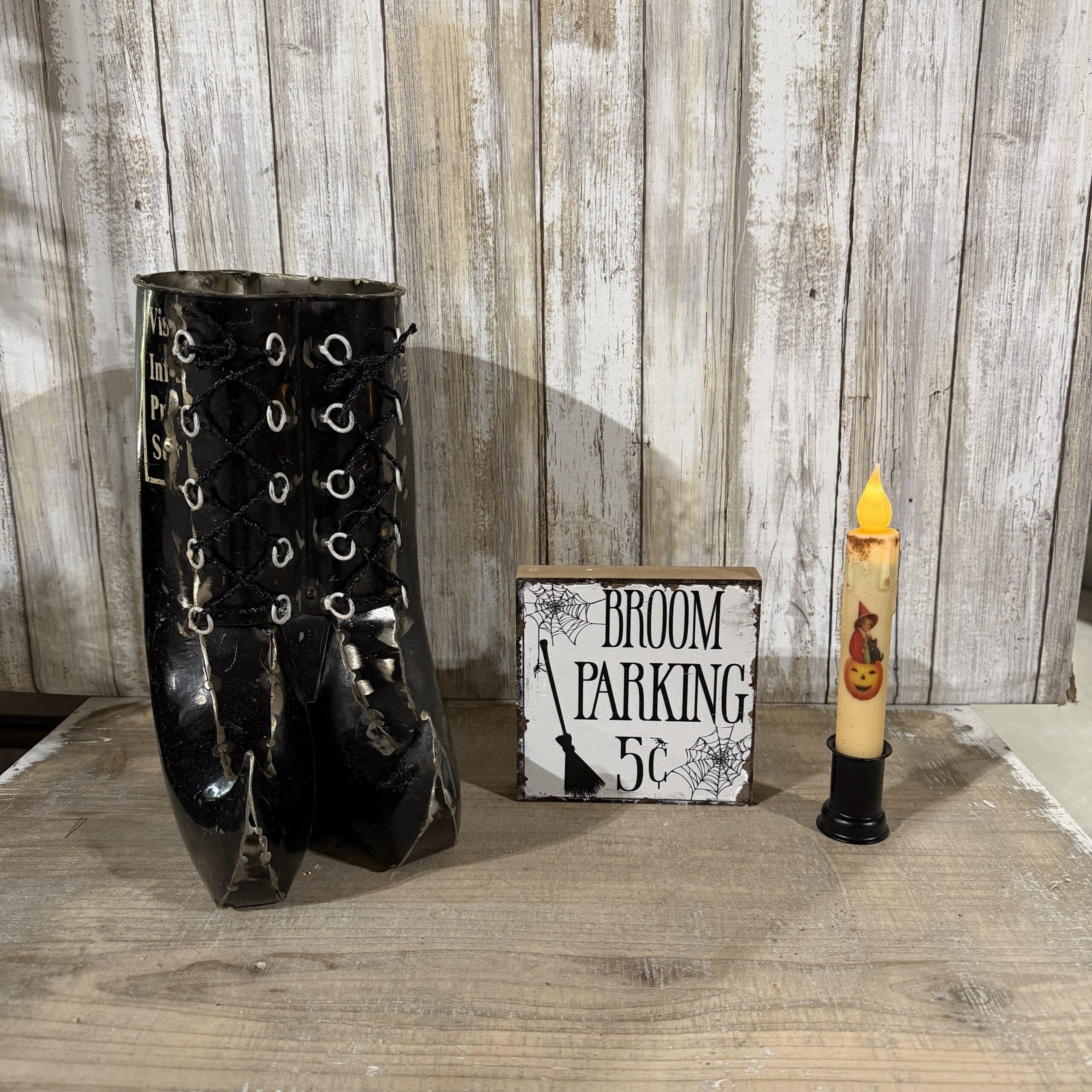 Recycled Metal Witch Boots Special Value Set - Image 3