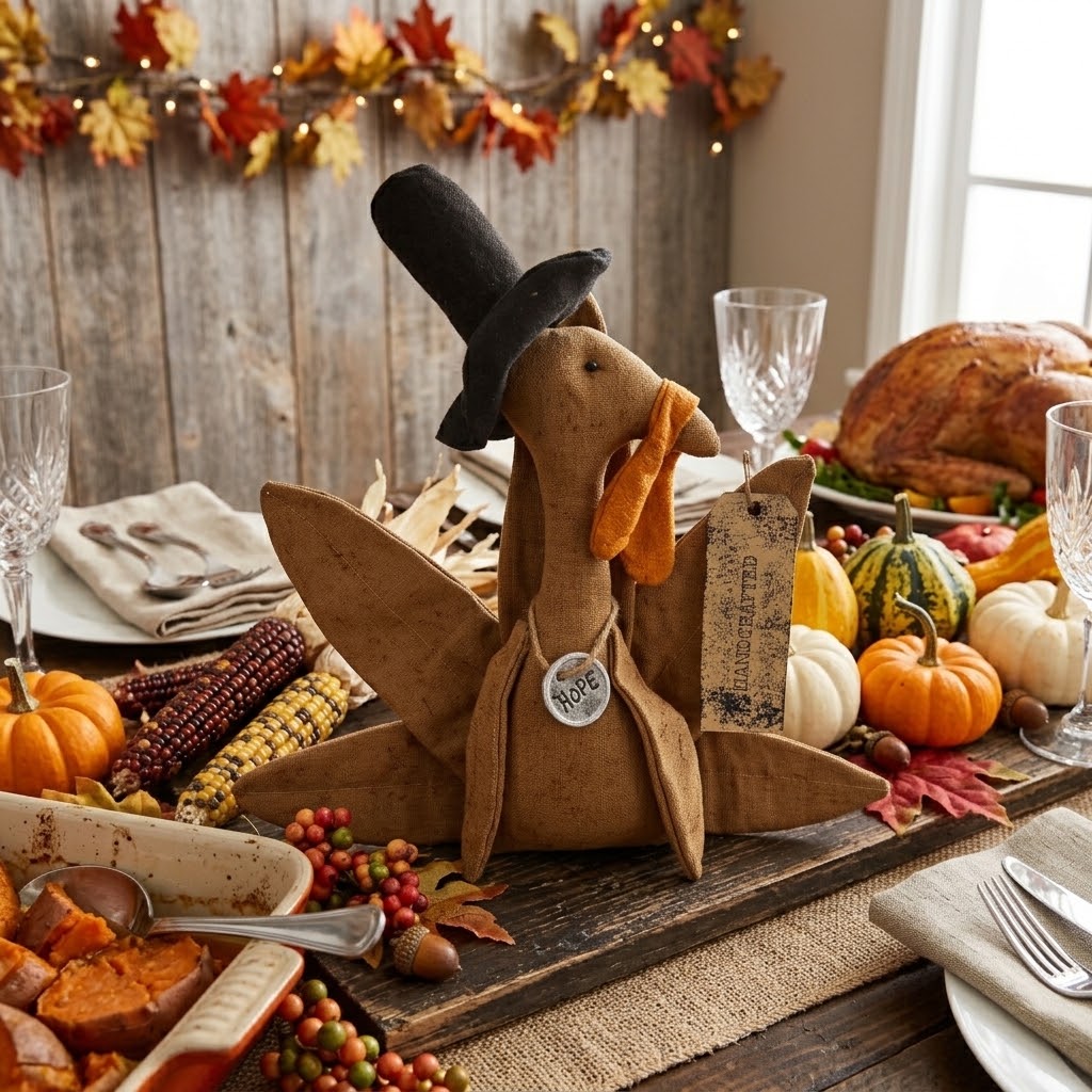 Handmade Primitive Turkey
