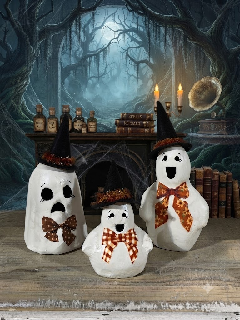Paper Mache Ghost Craft Kit