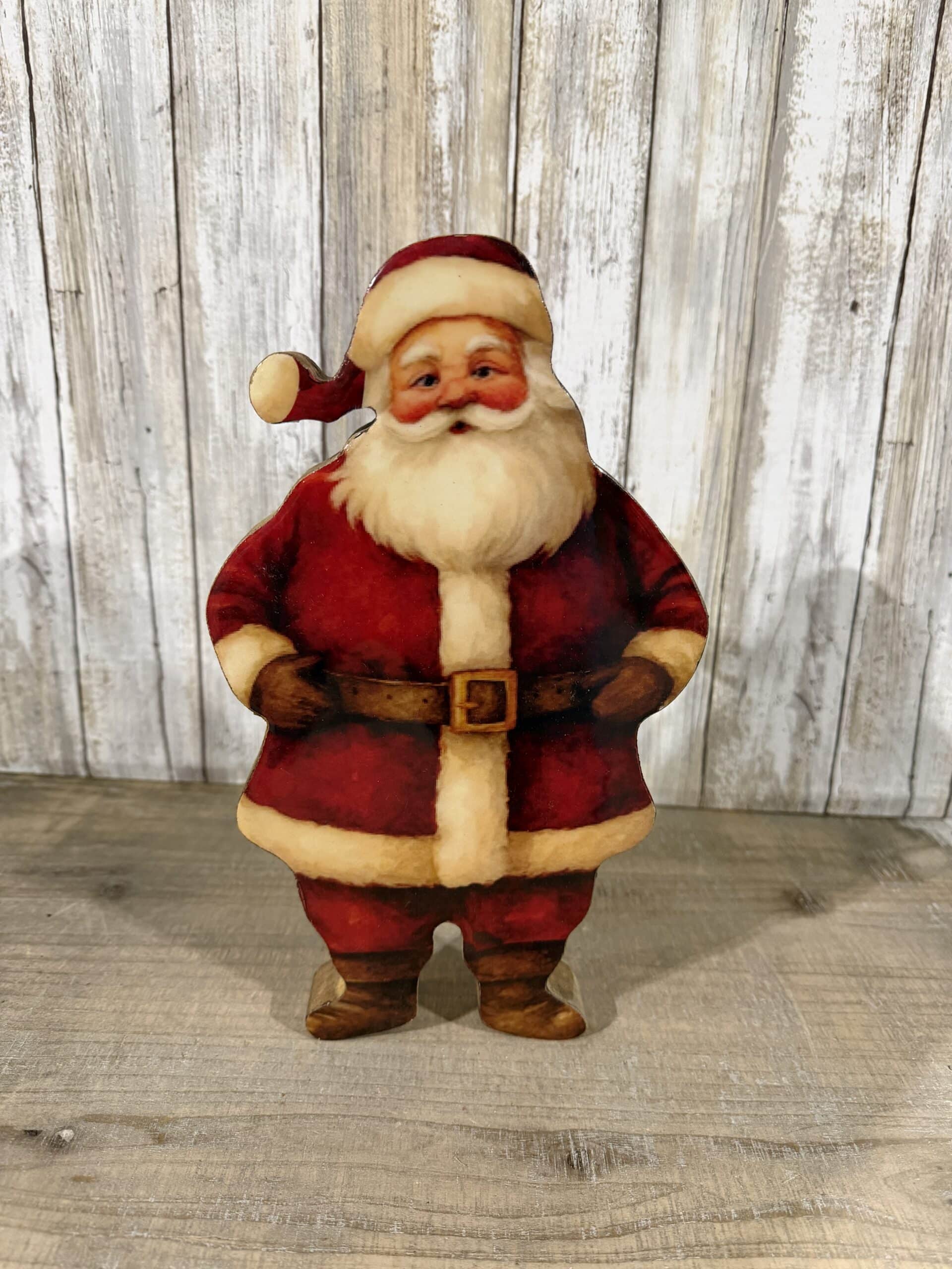 10.5" Santa Wood Cutout - Image 2